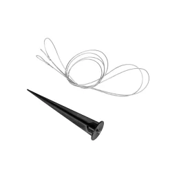 Qazqa Moderne Buitenlamp Wit 25 Cm Ip65 - Nura