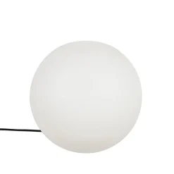 QAZQA Moderne Buitenlamp Wit 35 Cm Ip44 - Nura