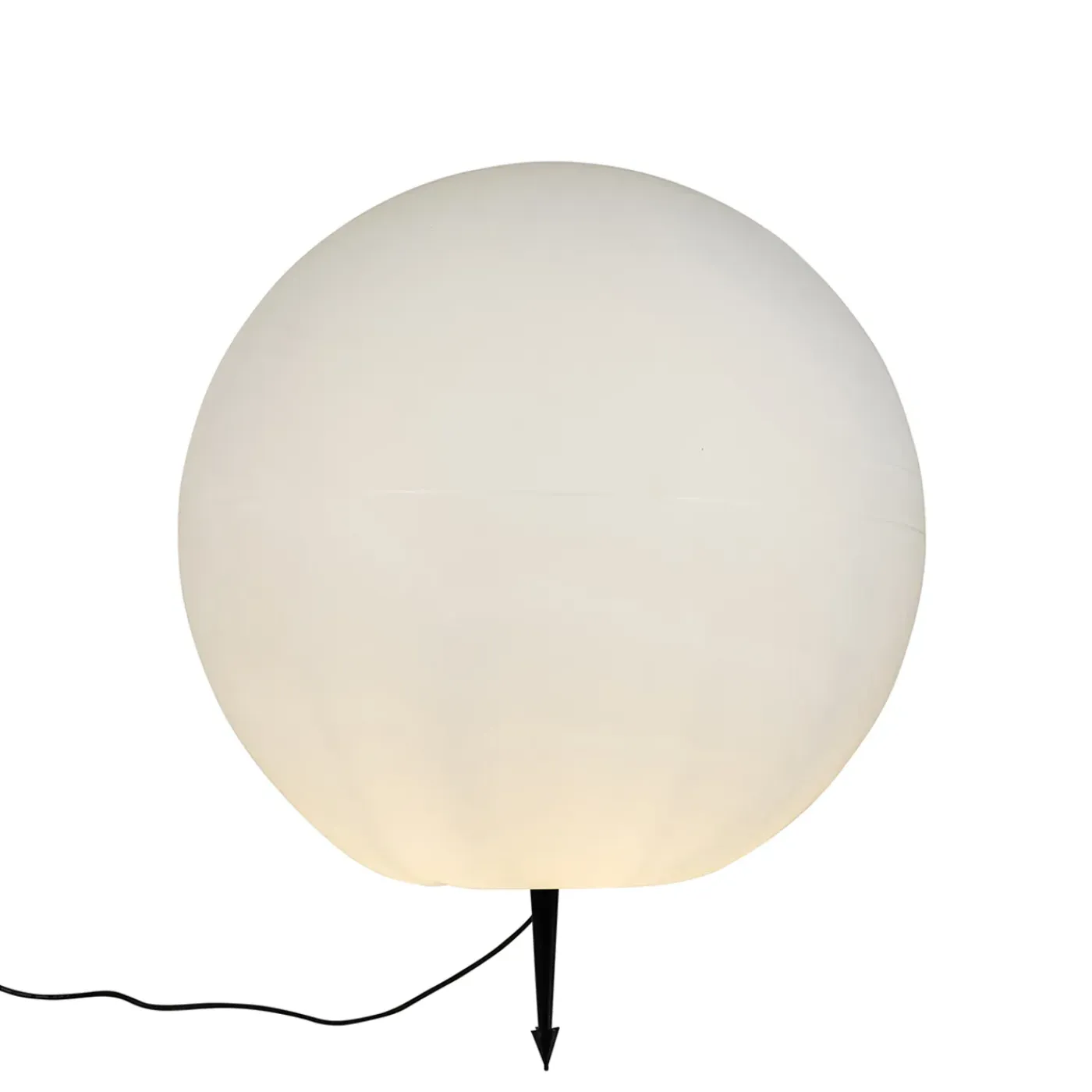 QAZQA Moderne Buitenlamp Wit 77 Cm Ip65 - Nura