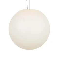 QAZQA Moderne Buitenlamp Wit 77 Cm Ip65 - Nura