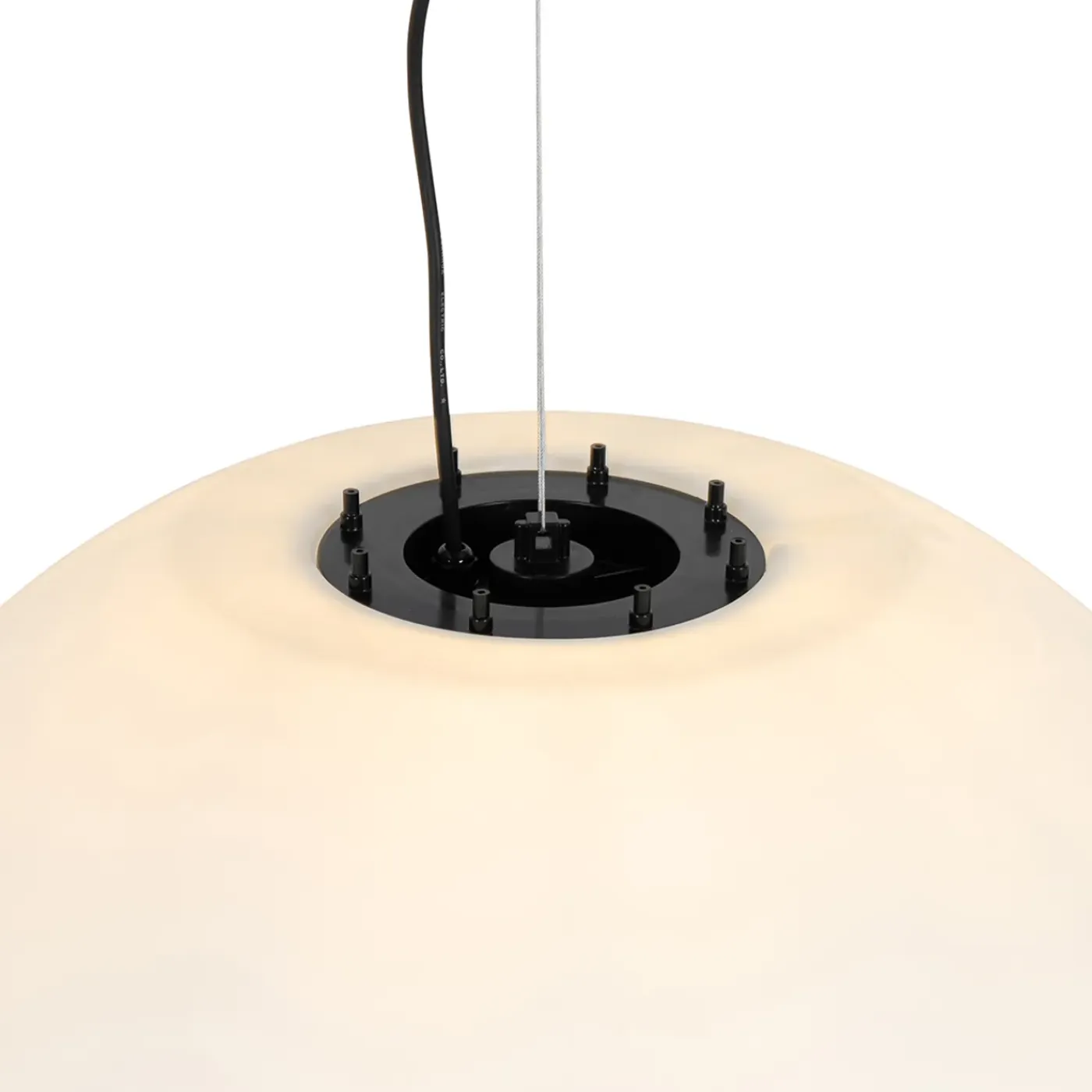 QAZQA Moderne Buitenlamp Wit 77 Cm Ip65 - Nura