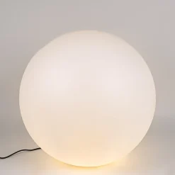 QAZQA Moderne Buitenlamp Wit 77 Cm Ip65 - Nura