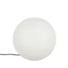 QAZQA Moderne Buitenlamp Wit 45 Cm Ip44 - Nura