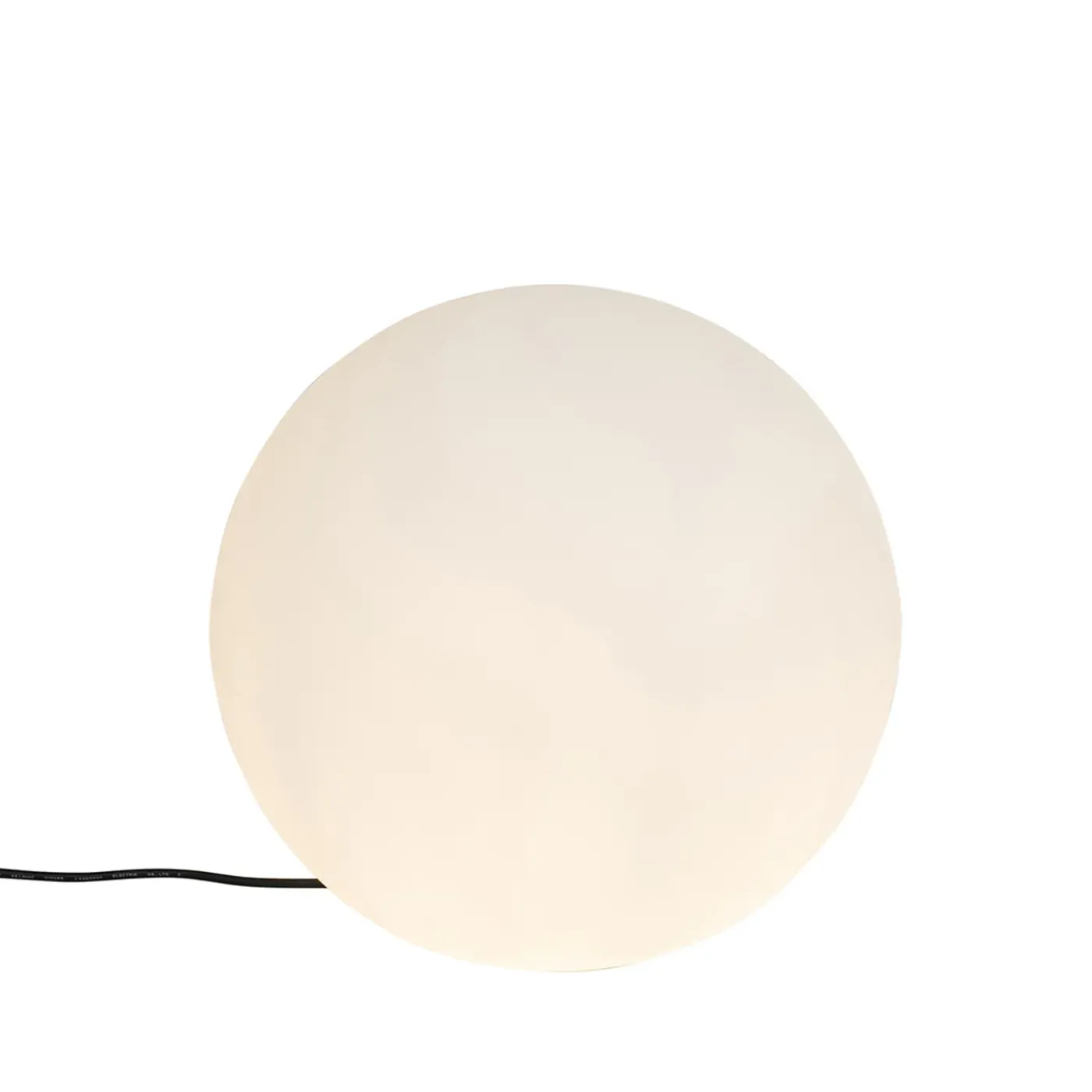 QAZQA Moderne Buitenlamp Wit 45 Cm Ip44 - Nura