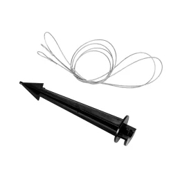 QAZQA Moderne Buitenlamp Wit 45 Cm Ip44 - Nura