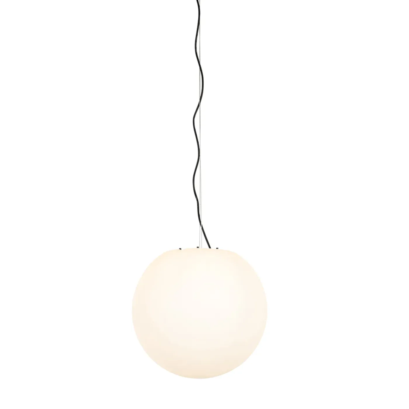 QAZQA Moderne Buitenlamp Wit 45 Cm Ip44 - Nura