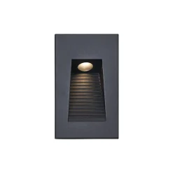 QAZQA Moderne Inbouw Wandlamp Zwart 7cm Incl. Led Ip65 - Trem