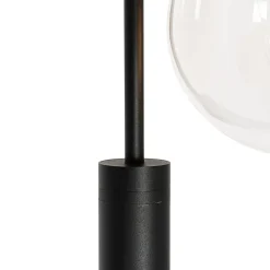 QAZQA Moderne Lantaarn Zwart Met Kunststof 200 Cm Ip44 - Sfera