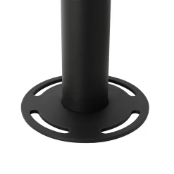 QAZQA Moderne Lantaarn Zwart Met Kunststof 200 Cm Ip44 - Sfera