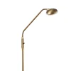 Qazqa Moderne Vloerlamp Brons Incl. Led - Eva