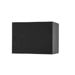 Qazqa Moderne Wandlamp Zwart Met Lichteffect - Transfer