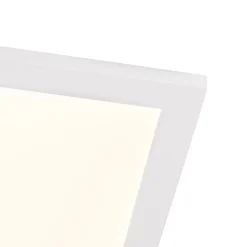 Qazqa Modern LED Paneel Staal 120 Cm Incl. LED 4-staps Dimbaar - Liv