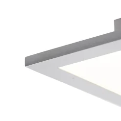 QAZQA Modern Led Paneel Staal 120 Cm Incl. Led - Liv