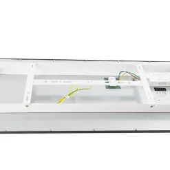Qazqa Modern Led Paneel Zwart 80 Cm Incl. Led - Liv