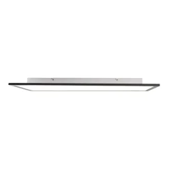 Qazqa Modern Led Paneel Zwart 80 Cm Incl. Led - Liv