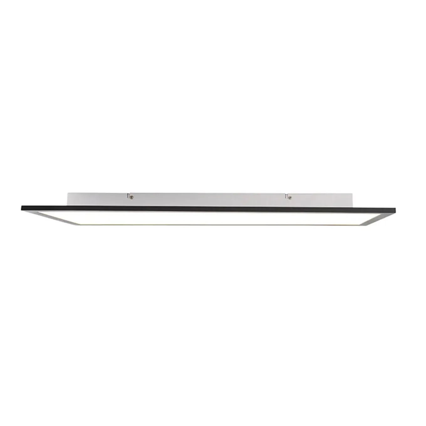 Qazqa Modern Led Paneel Zwart 80 Cm Incl. Led - Liv