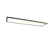 Qazqa Modern Led Paneel Zwart 120 Cm Incl. Led Dim To Warm - Liv