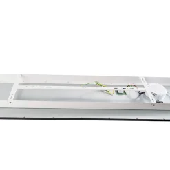 Qazqa Modern Led Paneel Zwart 120 Cm Incl. Led Dim To Warm - Liv