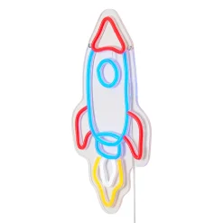 Qazqa Neon Wandlamp Multicolor Incl. Led - Rocket
