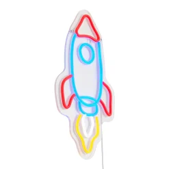 Qazqa Neon Wandlamp Multicolor Incl. Led - Rocket