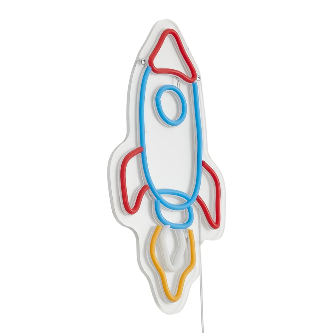 Qazqa Neon Wandlamp Multicolor Incl. Led - Rocket
