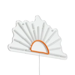 Qazqa Neon Wandlamp Warm Wit Met Oranje Incl. Led - Sunset
