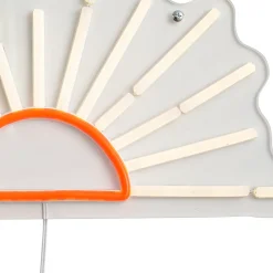 Qazqa Neon Wandlamp Warm Wit Met Oranje Incl. Led - Sunset