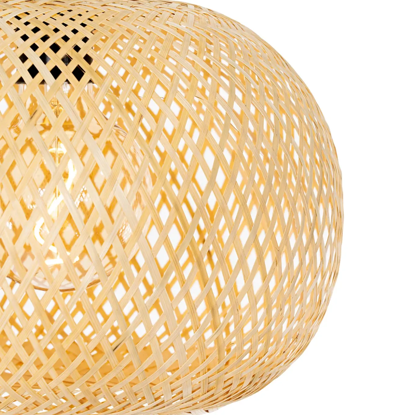 Qazqa Oosterse Buiten Hanglamp Bamboe 3-lichts Ip44 - Rafael