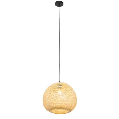 QAZQA Oosterse Buiten Hanglamp Bamboe Ip44 - Rafael