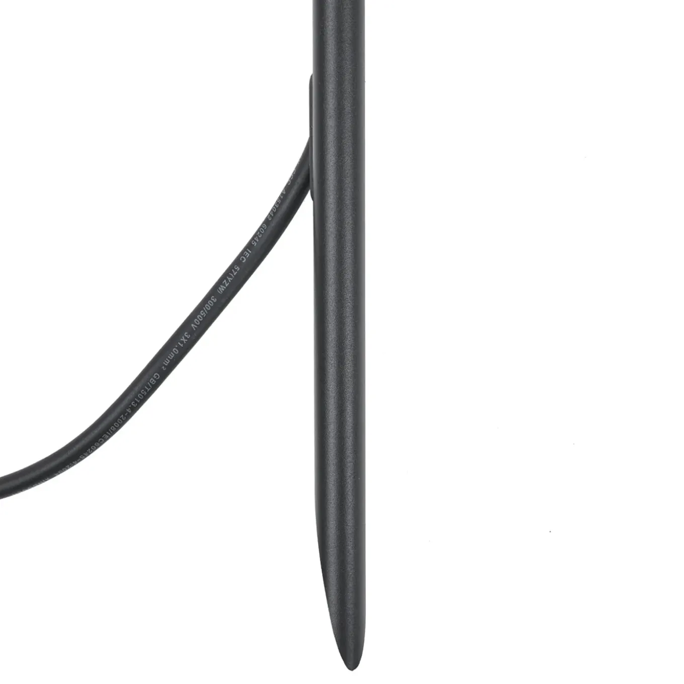 Qazqa Prikspot Zwart 40cm Incl. Led Verstelbaar Ip65 Incl. Snoer En Stekker - Carl