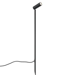 QAZQA Prikspot Zwart 80cm Incl. Led Verstelbaar Ip65 Incl. Snoer En Stekker - Carl