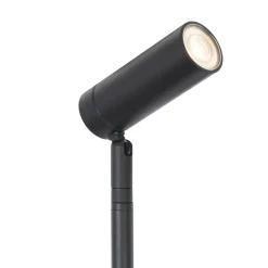 QAZQA Prikspot Zwart 80cm Incl. Led Verstelbaar Ip65 Incl. Snoer En Stekker - Carl