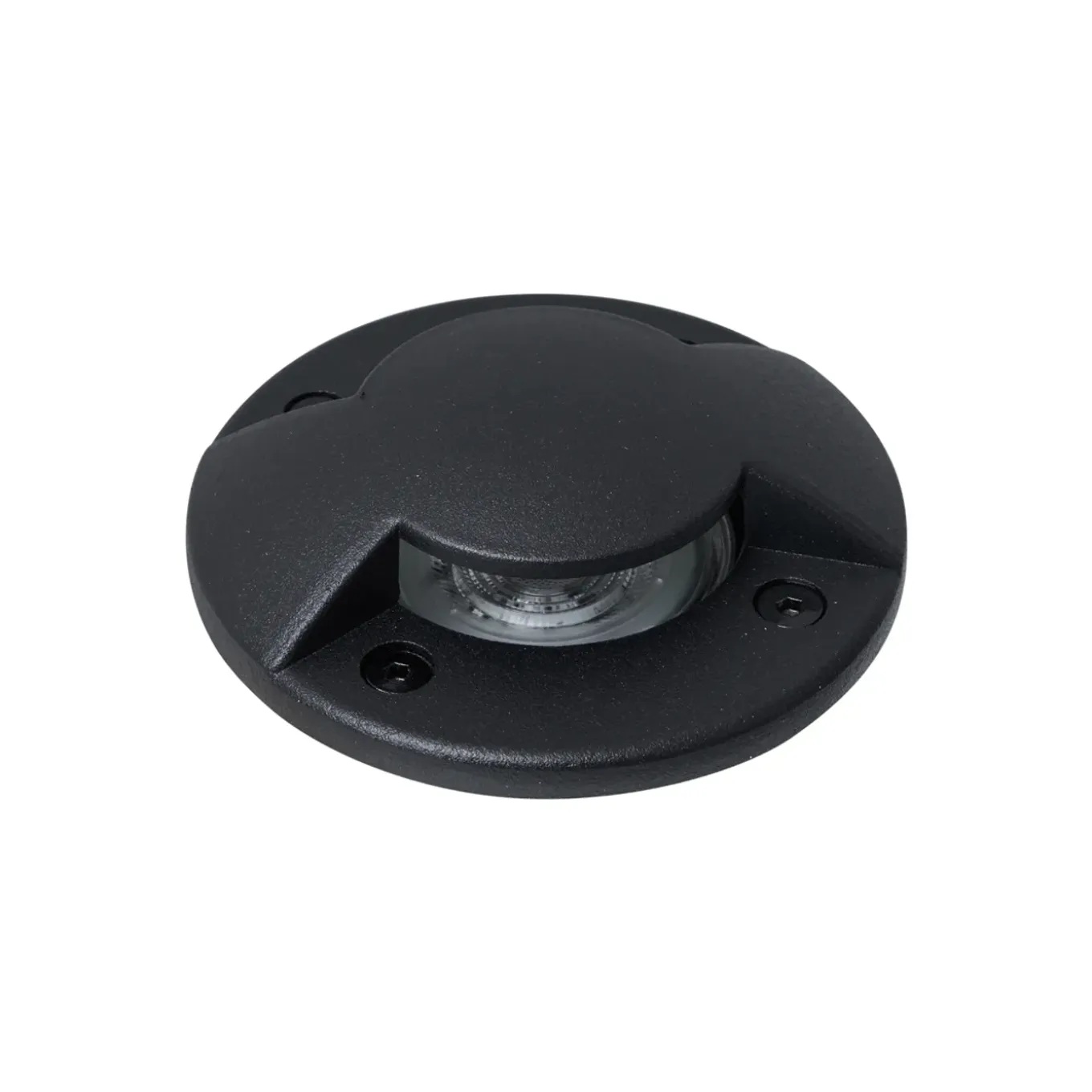 Qazqa Set Van 6 Moderne Grondspots Zwart Gu10 50mm 2-lichts Effect Ip65 - Cellar