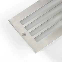 Qazqa Set Van 4 Moderne Inbouwlampen Staal Ip44 - Hurricane