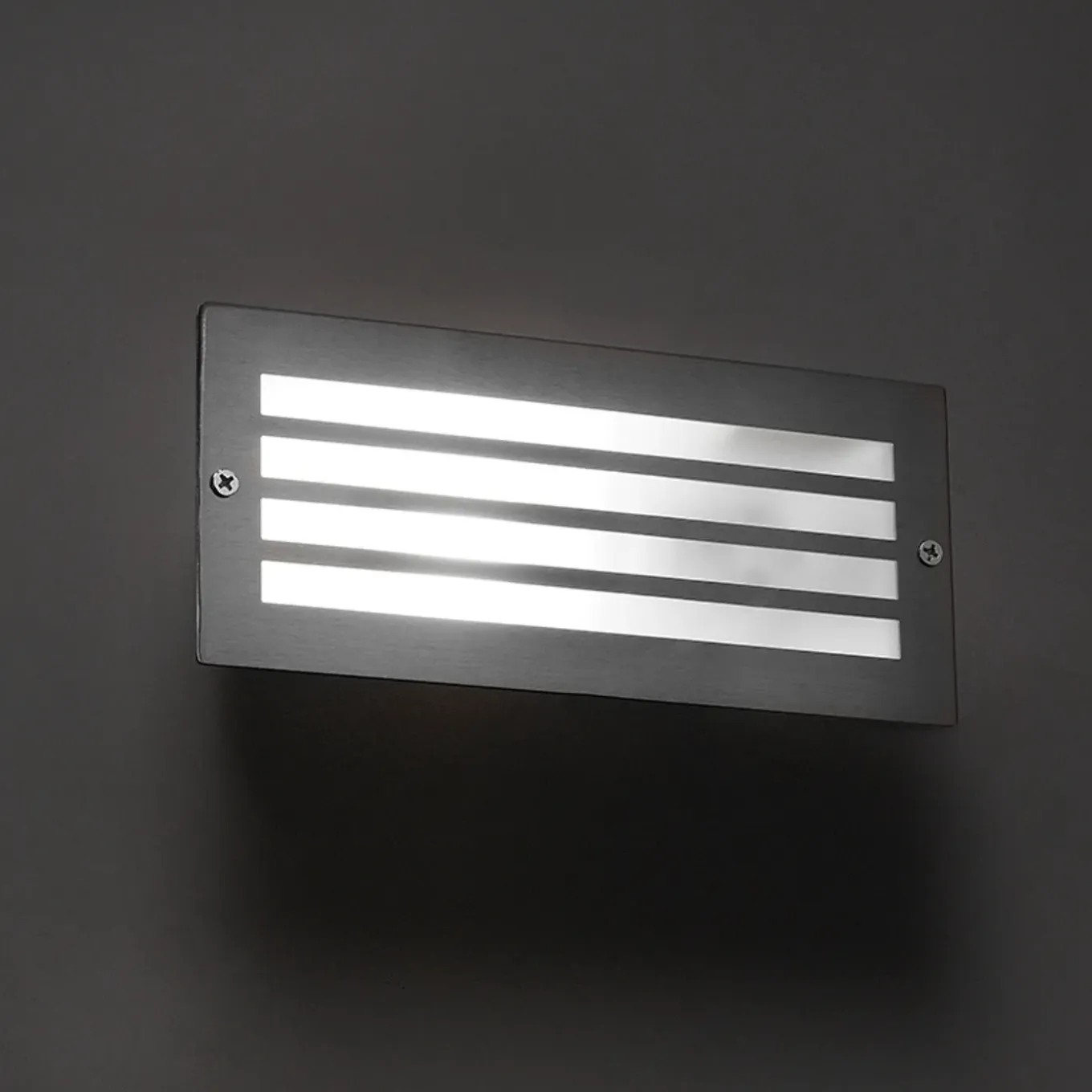 Qazqa Set Van 4 Moderne Inbouwlampen Staal Ip44 - Hurricane