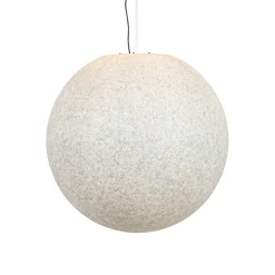 QAZQA Smart Buitenlamp Grijs 77 Cm Ip44 Incl Wifi A60 - Nura