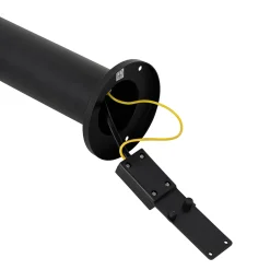 Qazqa Staande Buitenlamp Zwart 45 Cm Ip44 Verstelbaar 2-lichts - Duo