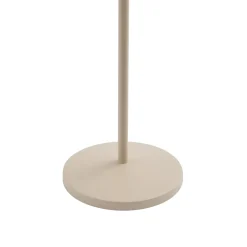 QAZQA Tafellamp Beige Incl. Led Oplaadbaar Met Laadstation Ip65 - Raika