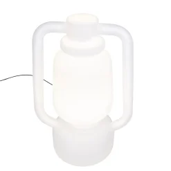 Qazqa Vloerlamp Wit 110 Cm Ip44- Storm Extra Large