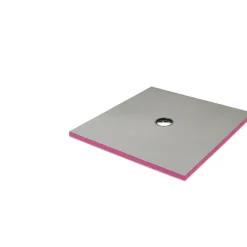 Qboard Douchevloerplaat Liquid - Waterbestendig - Centraal - 90x90cm
