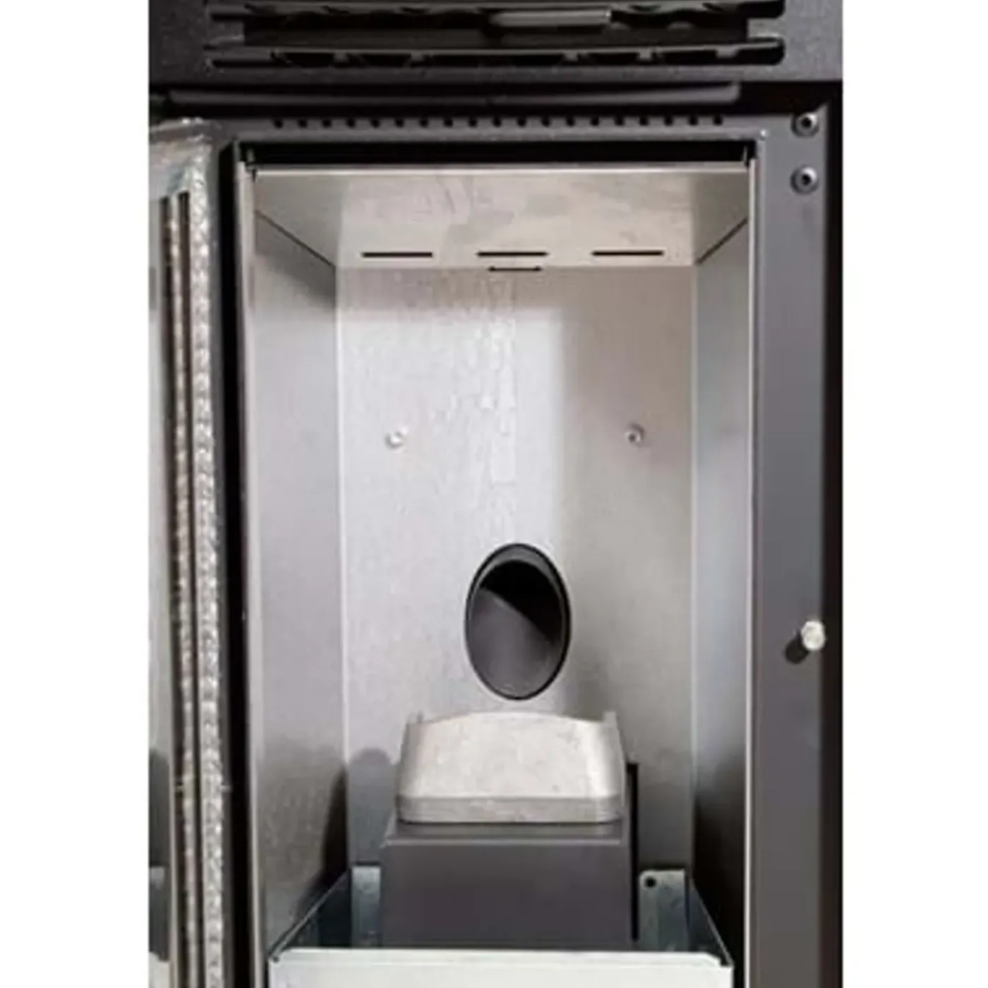 Qlima Pelletkachel Fiorina 74 S-Line - 7.45kW - Zwart