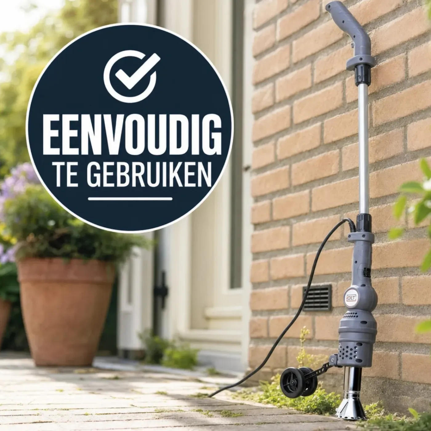 QLT 3-in-1 Elektrische Onkruidbrander - 2000w - Zwart