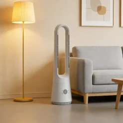 Quality Heating Design Ventilator Met Afstandsbediening, Timer En Aromafunctie – 45w