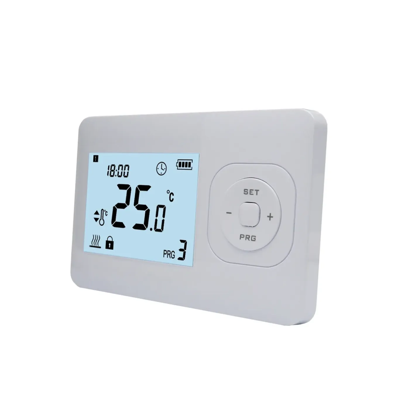Quality Heating Klokthermostaat – Digitaal – Aan/uit – Wit