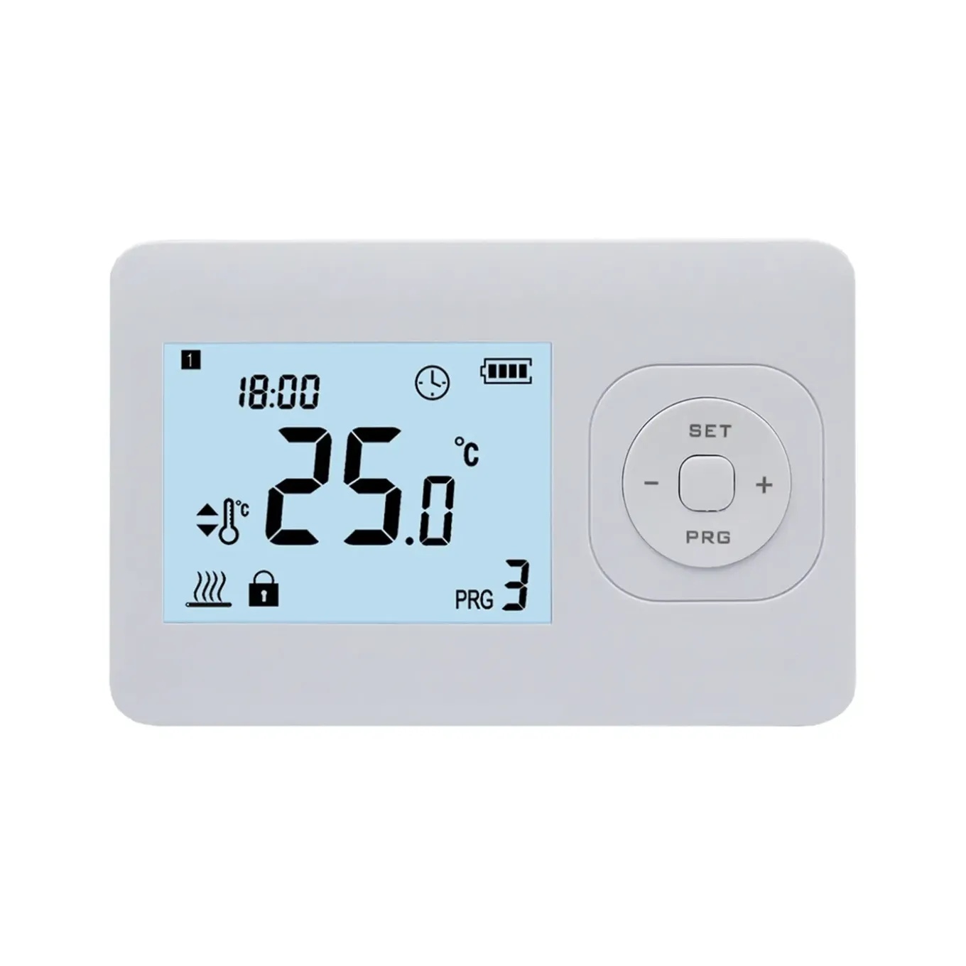 Quality Heating Klokthermostaat – Digitaal – Aan/uit – Wit