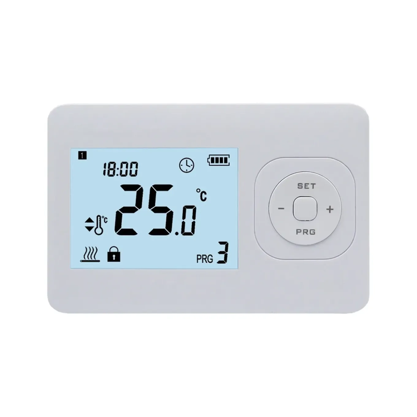 Quality Heating Klokthermostaat – Digitaal – Aan/uit – Wit