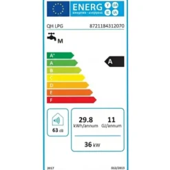Quality Heating Propaan geiser 18L - LPG 18Liter / minuut Boiler