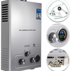 Quality Heating Propaan geiser 18L - LPG 18Liter / minuut Boiler