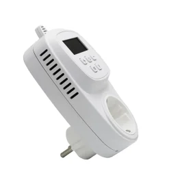 Quality Heating Thermostaat Qh-02tp – Programmable – Plug-in – 3600w – 125x70x39mm – Wit