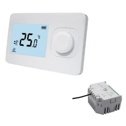 Quality Heating Quality Heating - Thermostaat Basic – Eenvoudig Te Bedienen – Inbouw - Wit